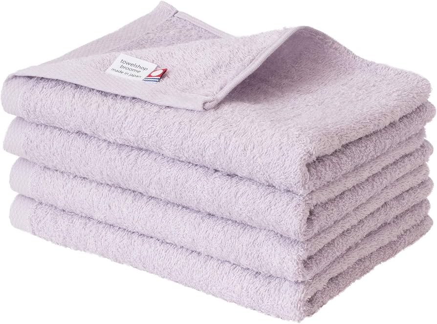 ホワイト・ラベンダー フェイスタオルセット ホワイト・ラベンダー フェイスタオルセット